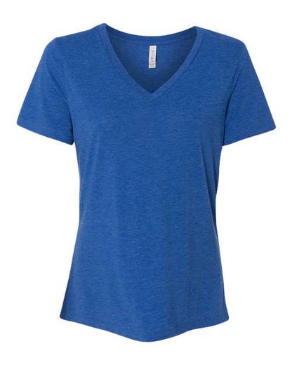 BELLA + CANVAS Women's Relaxed Triblend V-Neck Tee 6415