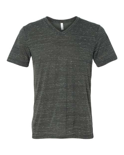 BELLA + CANVAS Unisex Textured Jersey V-Neck Tee 3655