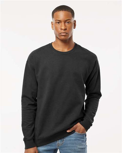 Unisex Fleece Crewneck Sweatshirt - Black