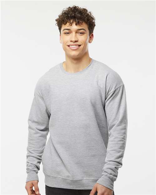 Unisex Fleece Crewneck Sweatshirt - Black