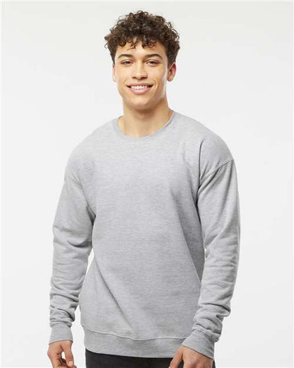 Unisex Fleece Crewneck Sweatshirt - Black