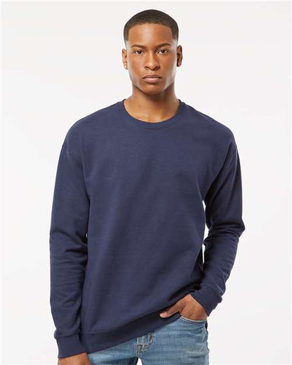 Unisex Fleece Crewneck Sweatshirt - Black