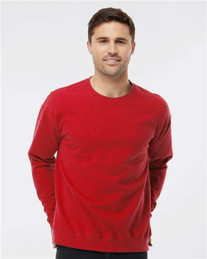 Unisex Fleece Crewneck Sweatshirt - Black