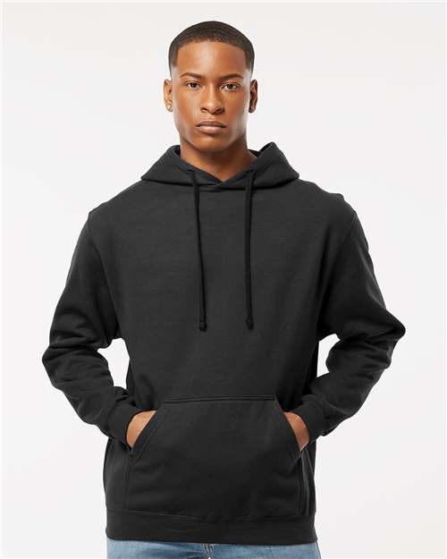 Unisex Fleece Hooded Sweatshirt - Black