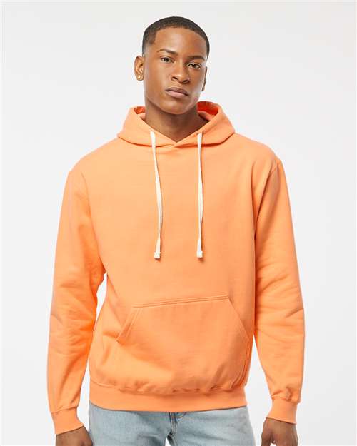 Unisex Fleece Hooded Sweatshirt - Black