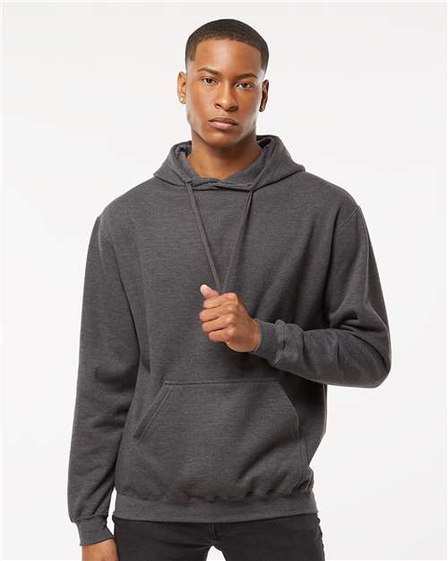 Unisex Fleece Hooded Sweatshirt - Black