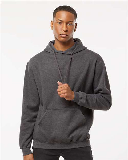 Unisex Fleece Hooded Sweatshirt - Black