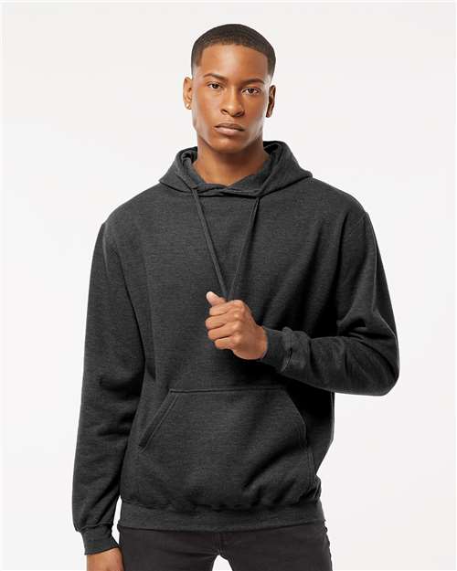 Unisex Fleece Hooded Sweatshirt - Black