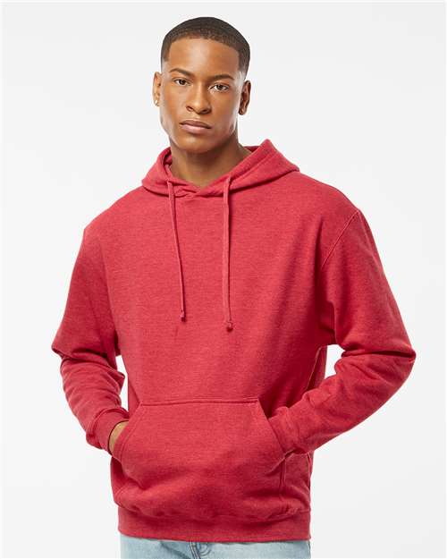 Unisex Fleece Hooded Sweatshirt - Black