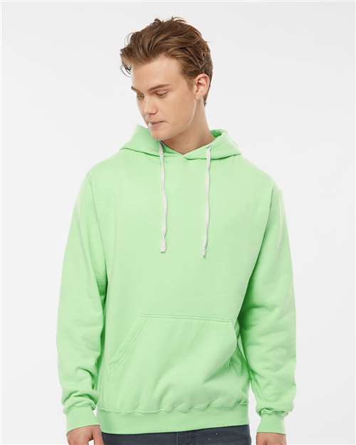 Unisex Fleece Hooded Sweatshirt - Black