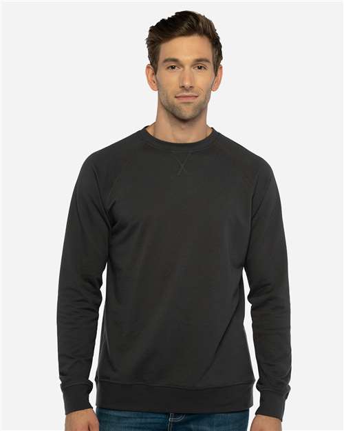 Next Level Unisex Laguna Raglan Crewneck Sweatshirt 9000