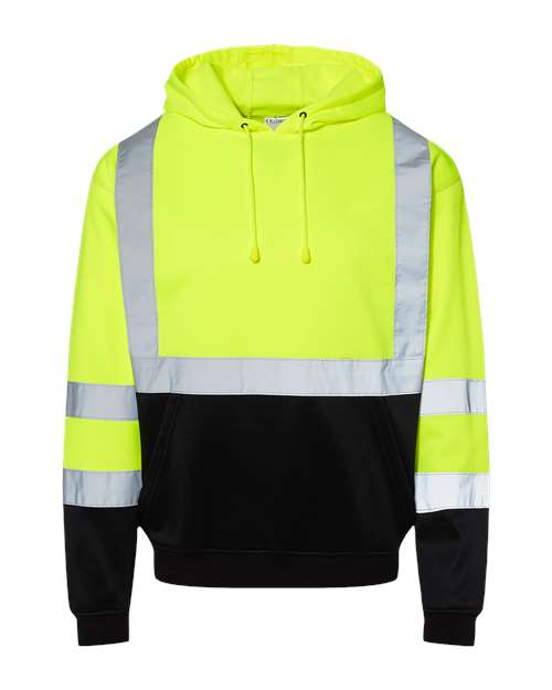 Kishigo Unisex Hi-Vis Hooded Sweatshirt JS154