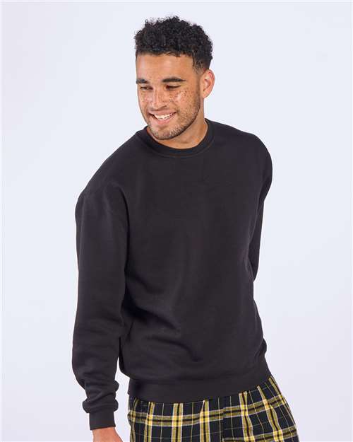 Men's Fleece Crewneck Sweatshirt - Black