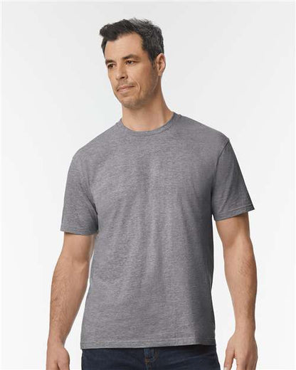 Unisex Softstyle® Midweight T-Shirt - Brown Savana