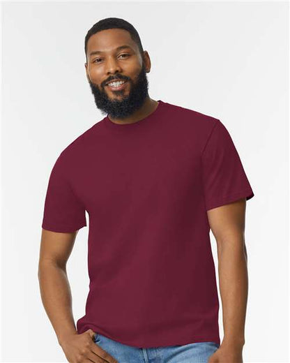 Unisex Softstyle® Midweight T-Shirt - Brown Savana