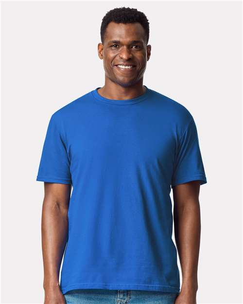 Unisex Softstyle® Midweight T-Shirt - Brown Savana