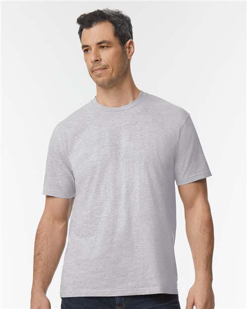 Unisex Softstyle® Midweight T-Shirt - Brown Savana