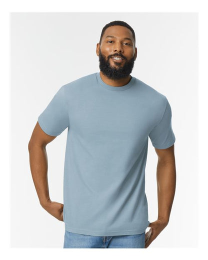 Unisex Softstyle® Midweight T-Shirt - Brown Savana