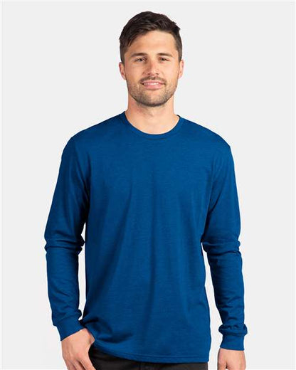 Unisex CVC Long Sleeve T-Shirt - Black