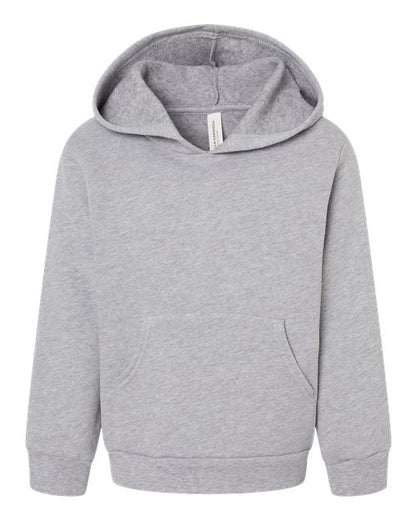 BELLA + CANVAS Toddler Sponge Fleece Pullover Hoodie Sweatshirt 3719T