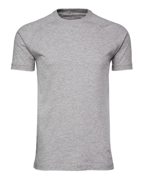 BELLA + CANVAS Men's Heather CVC Raglan Tee 3201