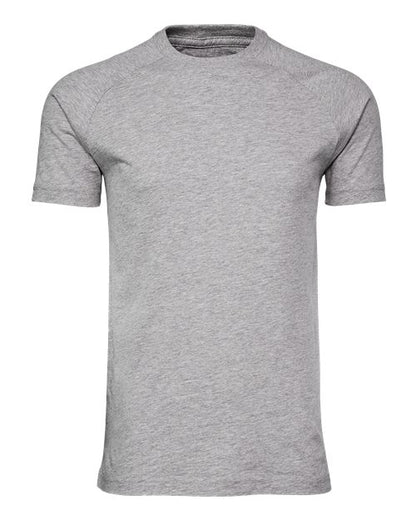 BELLA + CANVAS Men's Heather CVC Raglan Tee 3201