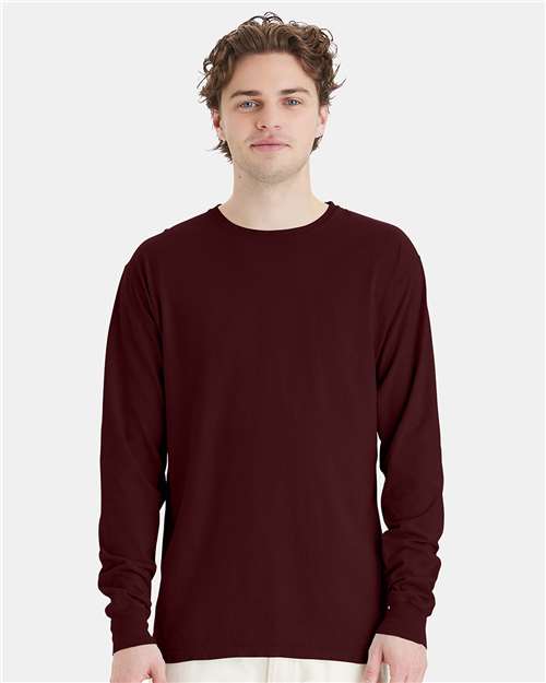 ComfortWash by Hanes Unisex Garment-Dyed Long Sleeve T-Shirt GDH200