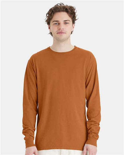ComfortWash by Hanes Unisex Garment-Dyed Long Sleeve T-Shirt GDH200
