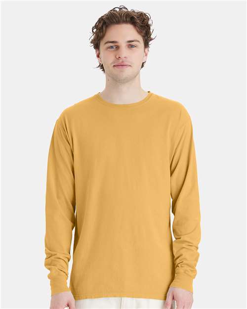 ComfortWash by Hanes Unisex Garment-Dyed Long Sleeve T-Shirt GDH200