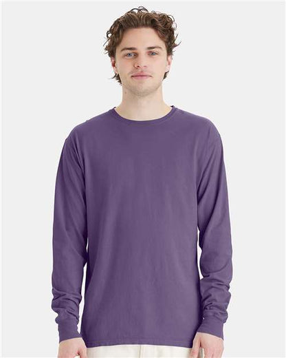 ComfortWash by Hanes Unisex Garment-Dyed Long Sleeve T-Shirt GDH200