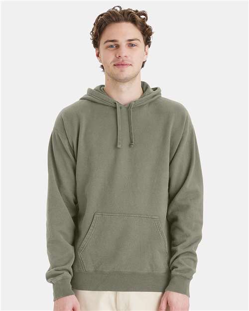 Unisex Garment-Dyed Hooded Sweatshirt