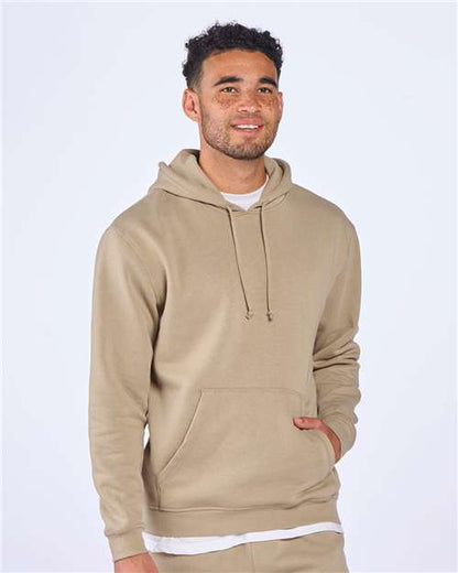 Unisex Fleece Hooded Sweatshirt - Black