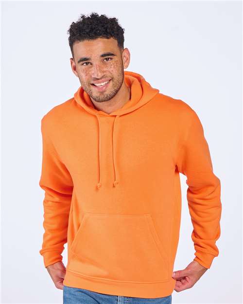 Unisex Fleece Hooded Sweatshirt - Black