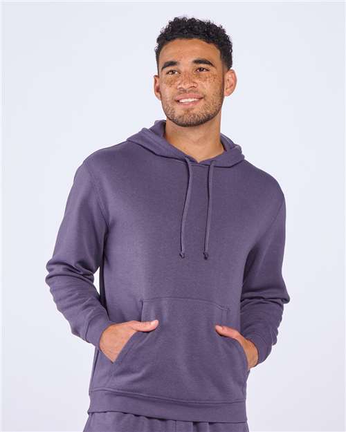 Unisex Fleece Hooded Sweatshirt - Black