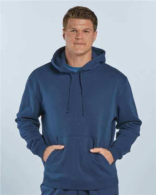 Unisex Fleece Hooded Sweatshirt - Black
