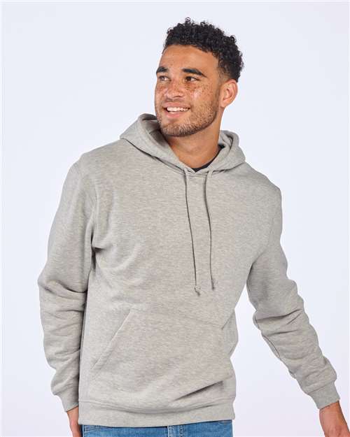 Unisex Fleece Hooded Sweatshirt - Black
