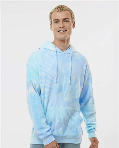 Tie-Dyed Cloud Fleece Hooded Sweatshirt