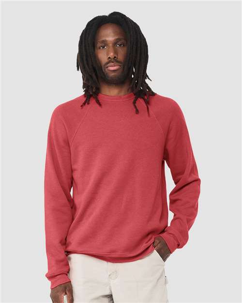 Sponge Fleece Raglan Crewneck Sweatshirt - 2XL