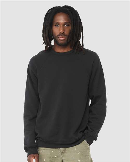 Sponge Fleece Raglan Crewneck Sweatshirt - 2XL