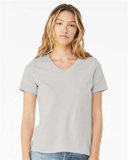 BELLA + CANVAS Women’s Relaxed Jersey V-Neck Tee 6405