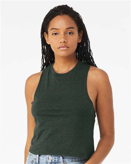 BELLA + CANVAS Women's Racerback Crop Tank 6682