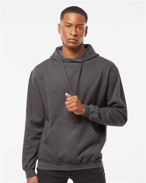 Unisex Fleece Hooded Sweatshirt - Black
