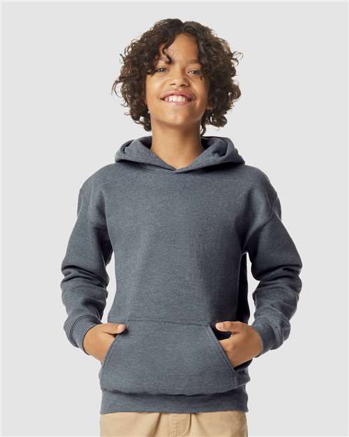 Softstyle® Youth Midweight Hooded Sweatshirt