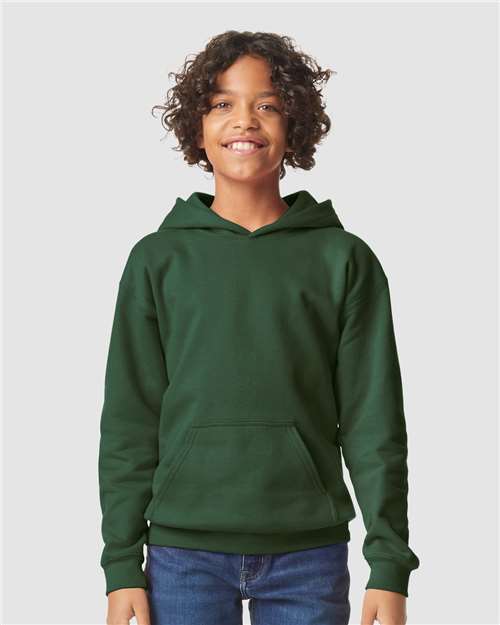 Softstyle® Youth Midweight Hooded Sweatshirt