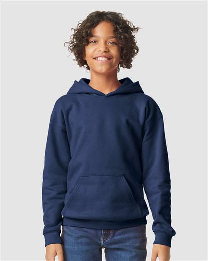 Gildan Youth Softstyle® Midweight Hooded Sweatshirt SF500B