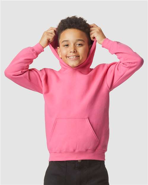 Gildan Youth Softstyle® Midweight Hooded Sweatshirt SF500B