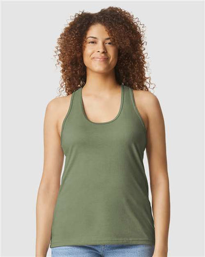 Women's Softstyle® CVC Racerback Tank Top