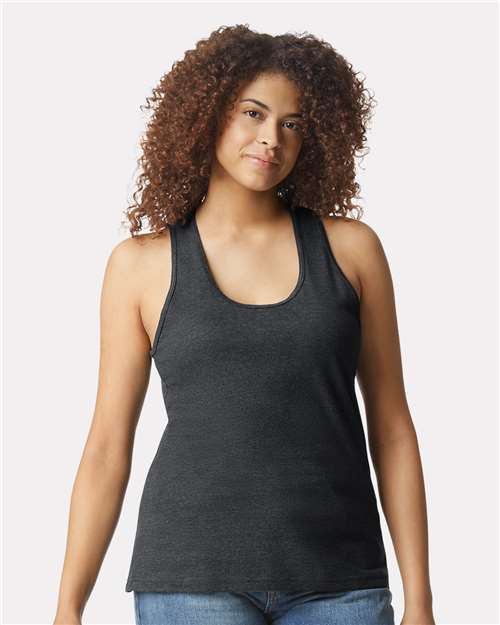 Gildan Women's Softstyle® CVC Racerback Tank Top 64220LCVC