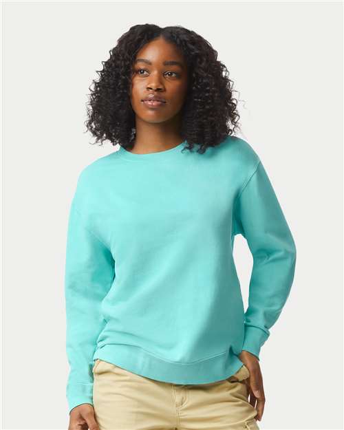 Comfort Colors Unisex Garment-Dyed Lightweight Crewneck Sweatshirt 1466
