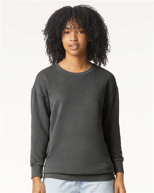 Comfort Colors Unisex Garment-Dyed Lightweight Crewneck Sweatshirt 1466